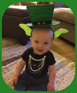 Blakely Faye is ready for St. Patty’s Day!