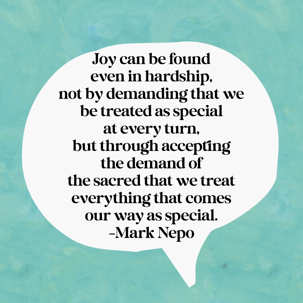 Mark Nepo Quote